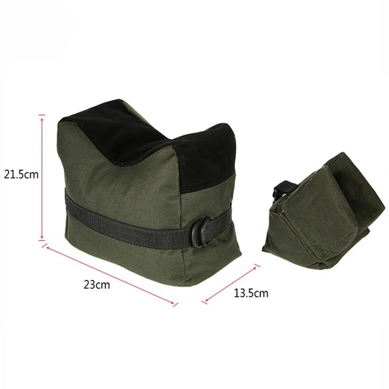 Front And Rear Rifle Target Stand Sandbag Bench Rest