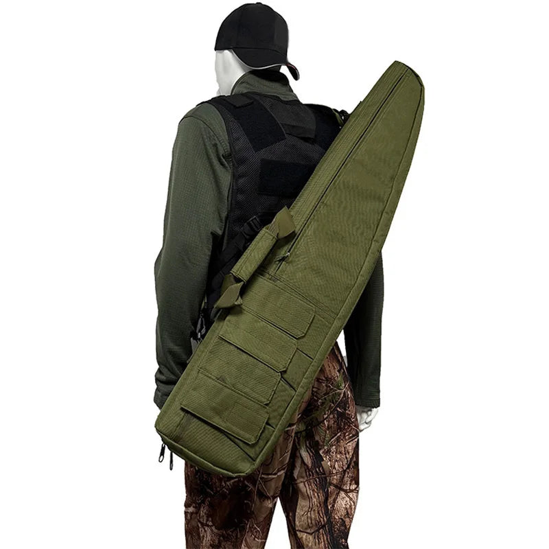 Tactical Waterproof Long Gun Bag With Molle Rifle Case