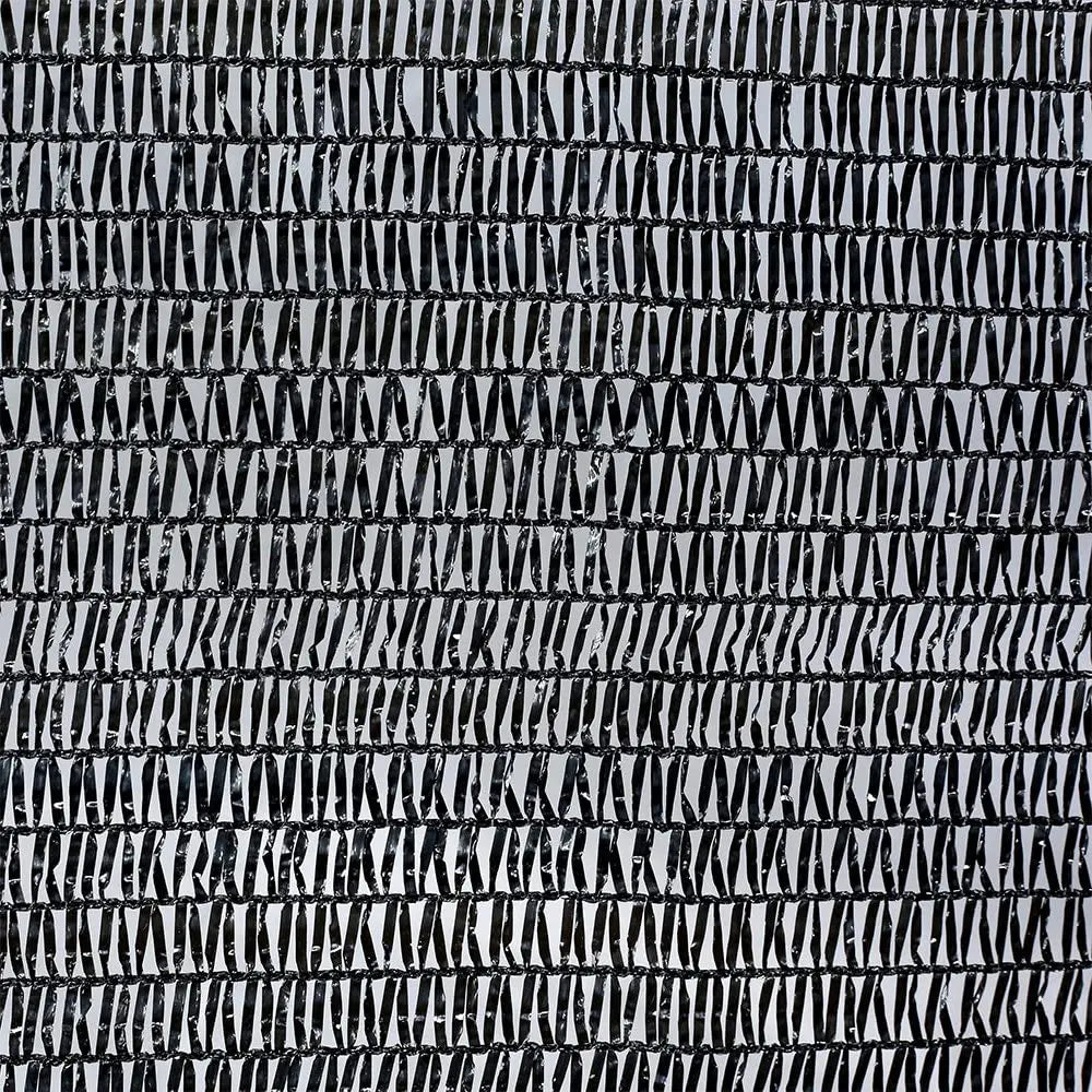 6.5 Ft X 20 Ft 50 Percent Sunblock Shade Cloth Black