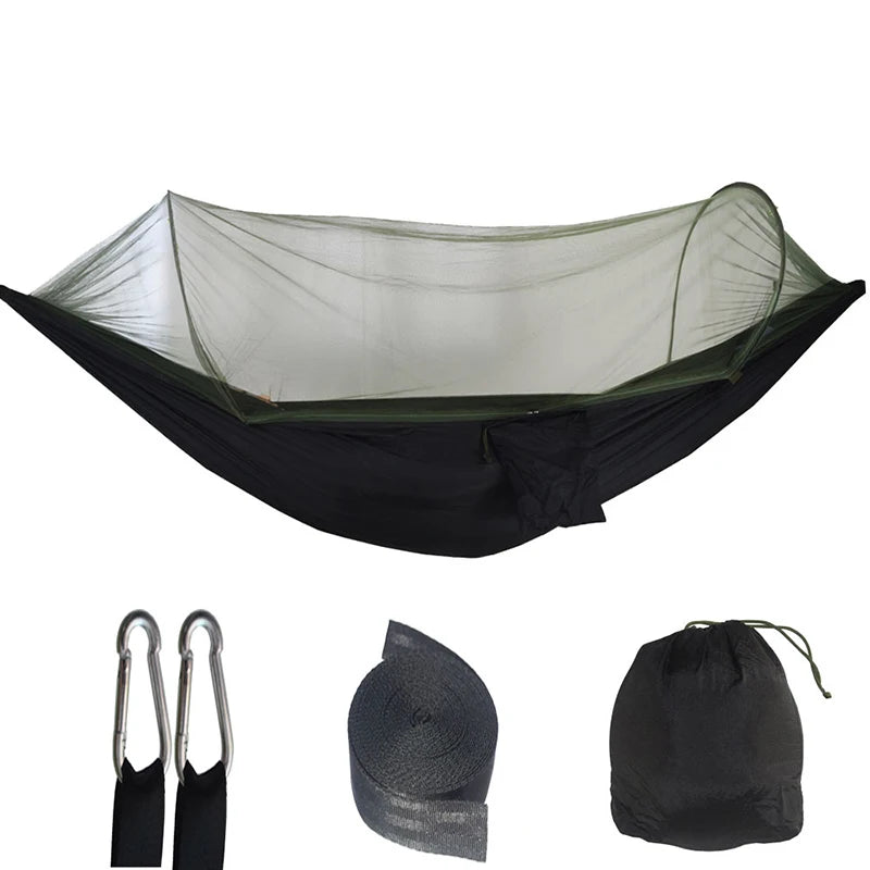 Hammock With Mosquito Net 250x120cm Lightweight Camping