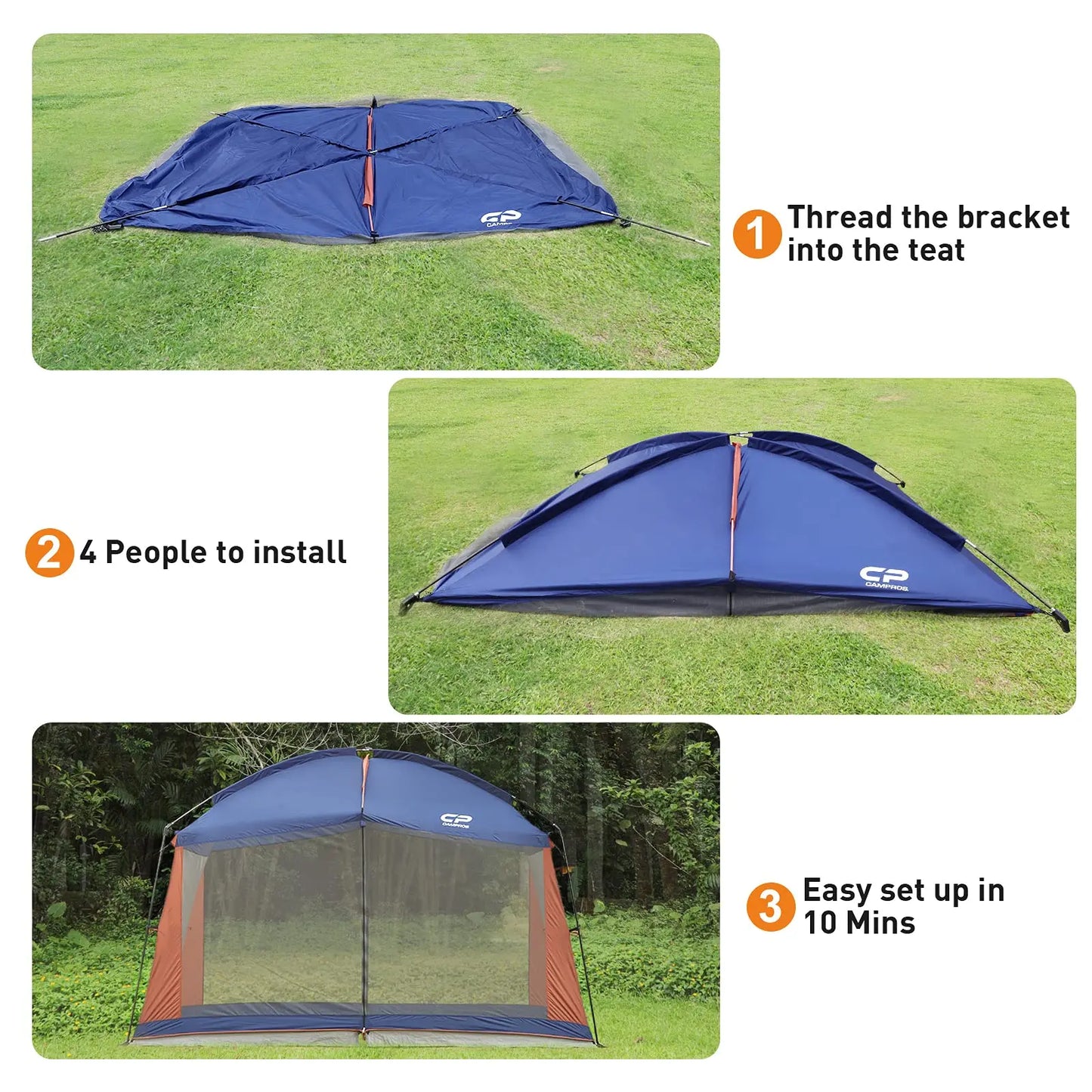 Screen House 12 X 10 Ft Camping Canopy Tent Shelter