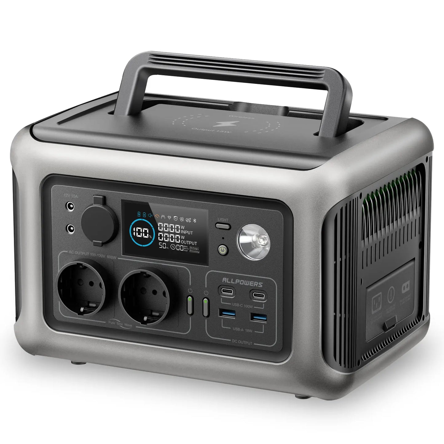 Allpowers R600 600W 299Wh LiFePO4 Portable Generator