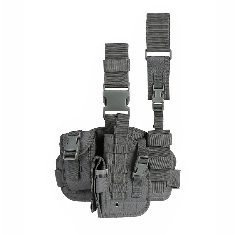 Tactical Leg Gun Holster Camouflage Bag Pistol Phone Pocket