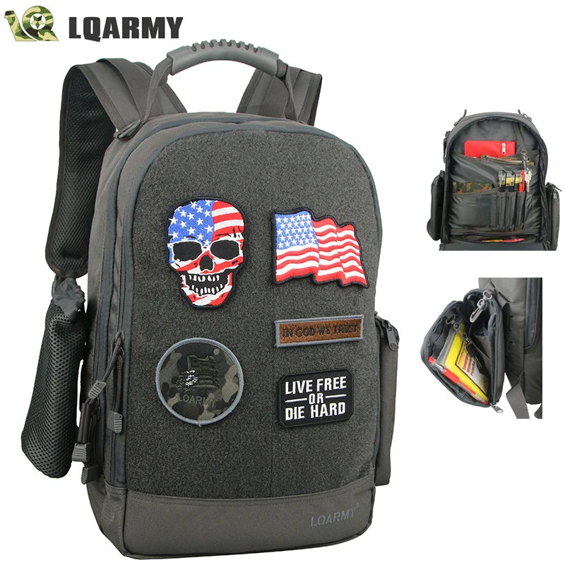 35L Outdoor Tactical Backpack Military Rucksacks Men Waterproof Multi Function Tactical Laptop Bag