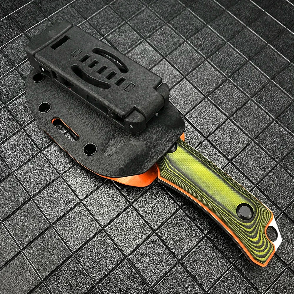 Outdoor Fixed Blade Hunter Knife With Kydex Sheath G10