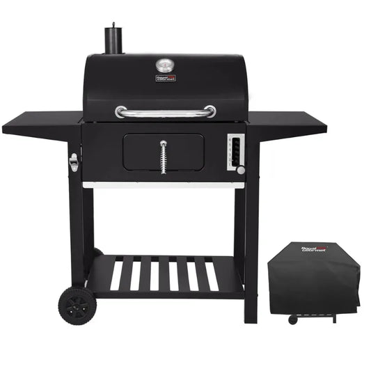 Cd1824ac 24 Inch Charcoal Grill With Cover Large Cooking Area Durable Outdoor Barbecue