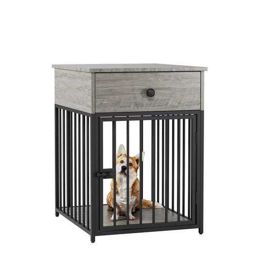 Dog Crate Furniture End Table For Small Dog Indoor Cage