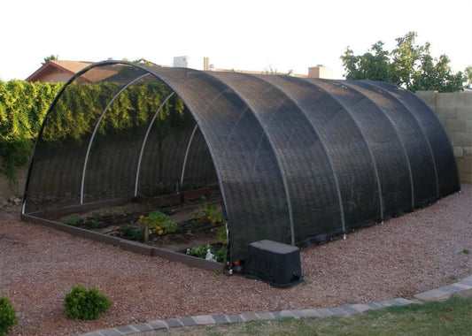 6.5 Ft X 20 Ft 50 Percent Sunblock Shade Cloth Black