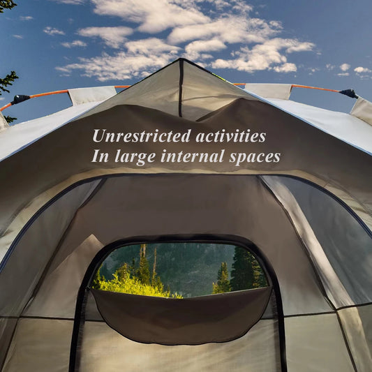 Automatic Quick Open 3 To 4 Person Waterproof Camping Tent