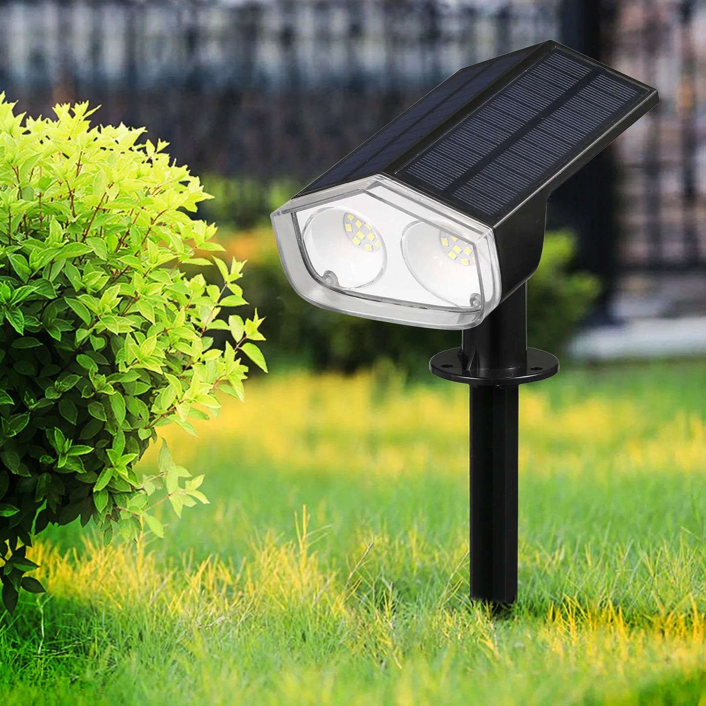 Neoglint Solar Spot Lights Outdoor Waterproof IP67 Garden