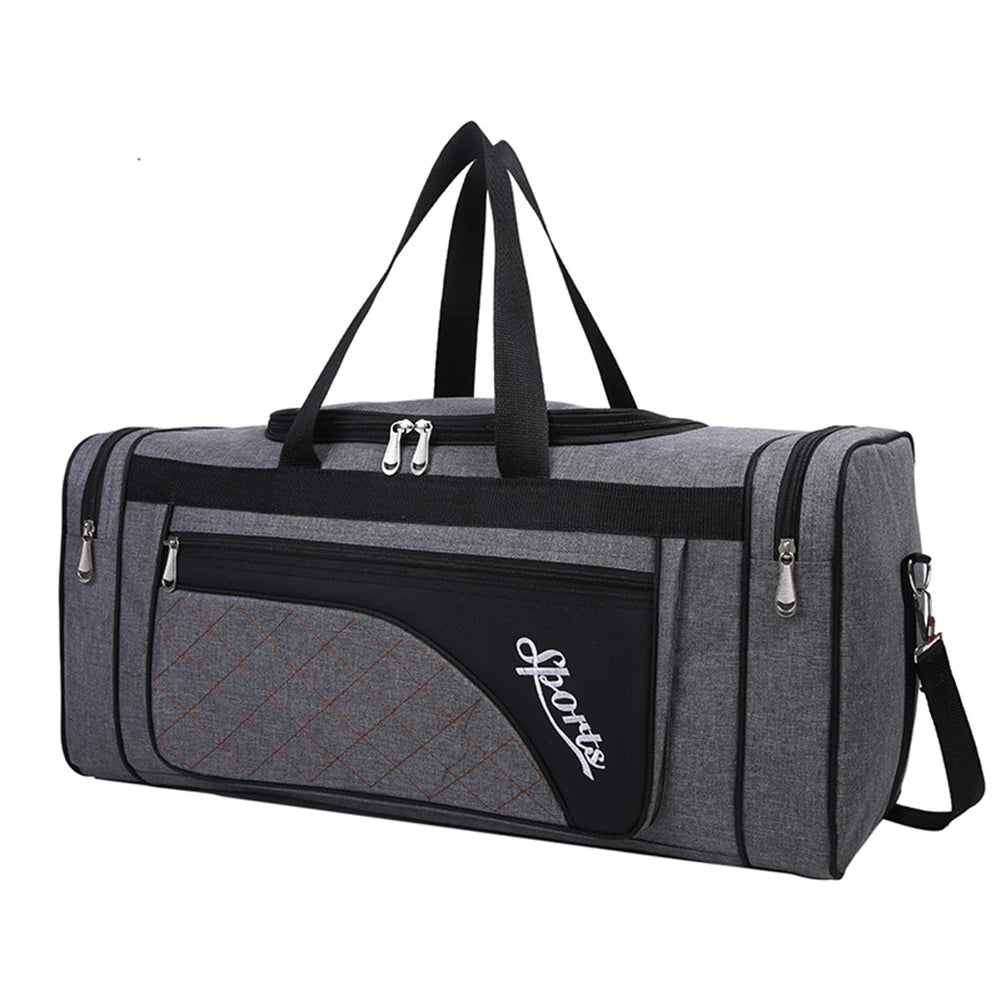 Oxford Dry Wet Separation Bags Large Capacity Fitness Training Bag Waterproof Multifunctional Side Zippers Outdoor Football