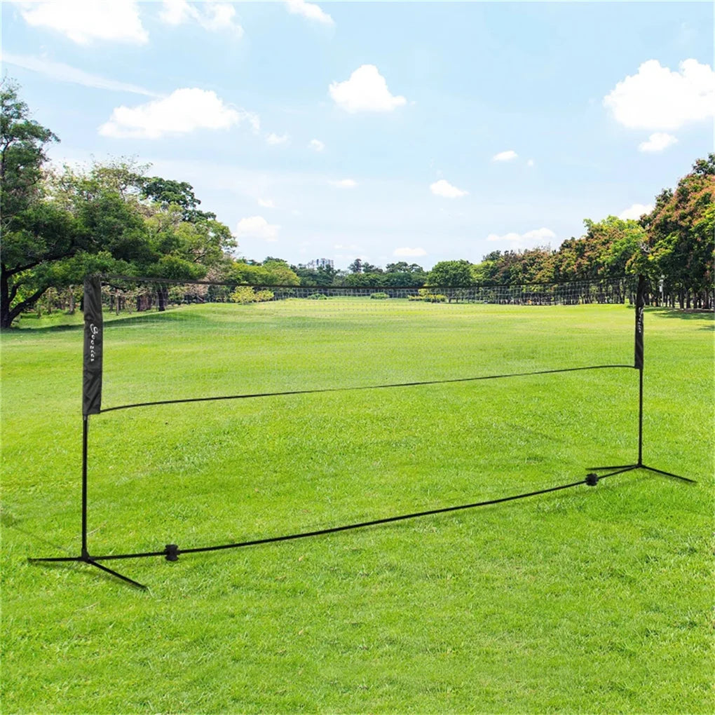 New Portable Badminton Set with Adjustable Height for Badminton and Volleyball