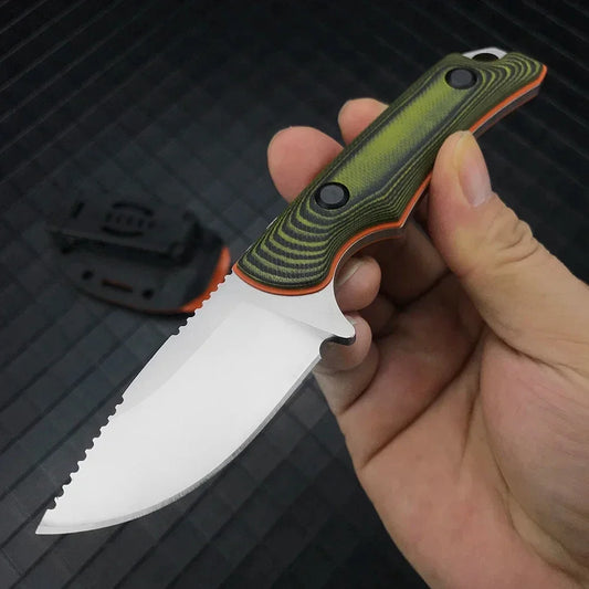Outdoor Fixed Blade Hunter Knife With Kydex Sheath G10