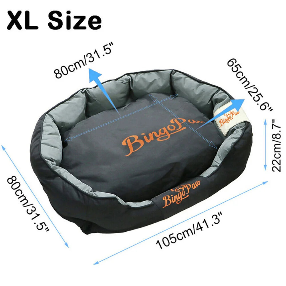 Waterproof Orthopedic Dog Bed XXL XL L Removable Washable