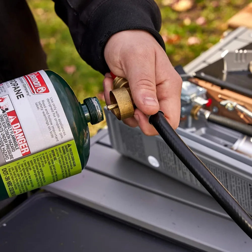 Compact Dual Fuel Portable Camping Stove Butane Propane