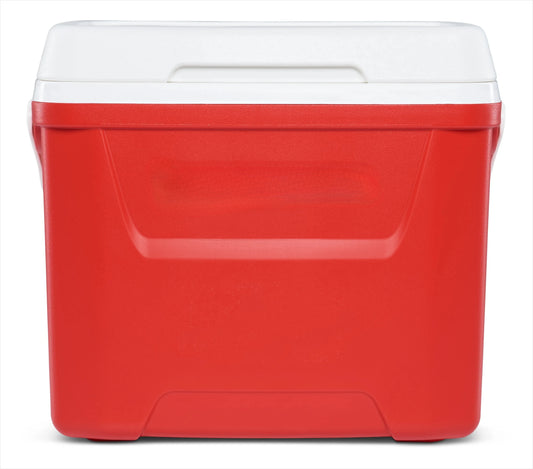 28 QT Outdoor Picnic Camping Cooler with Swing-Away Handle for Easy One-Hand Carrying Perfect for Picnics Camping and Parties