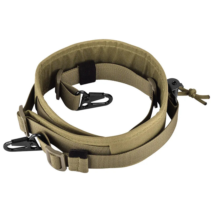 Dual Point Tactical Rifle Sling Quick Adjustable Padded