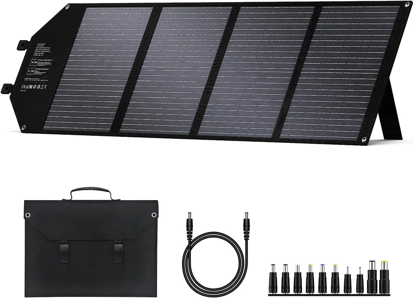 SinKeu Foldable Solar Panel 100W 60W 40W Portable Waterproof Solar Charger with USB DC Output for Power Station and Solar Generator