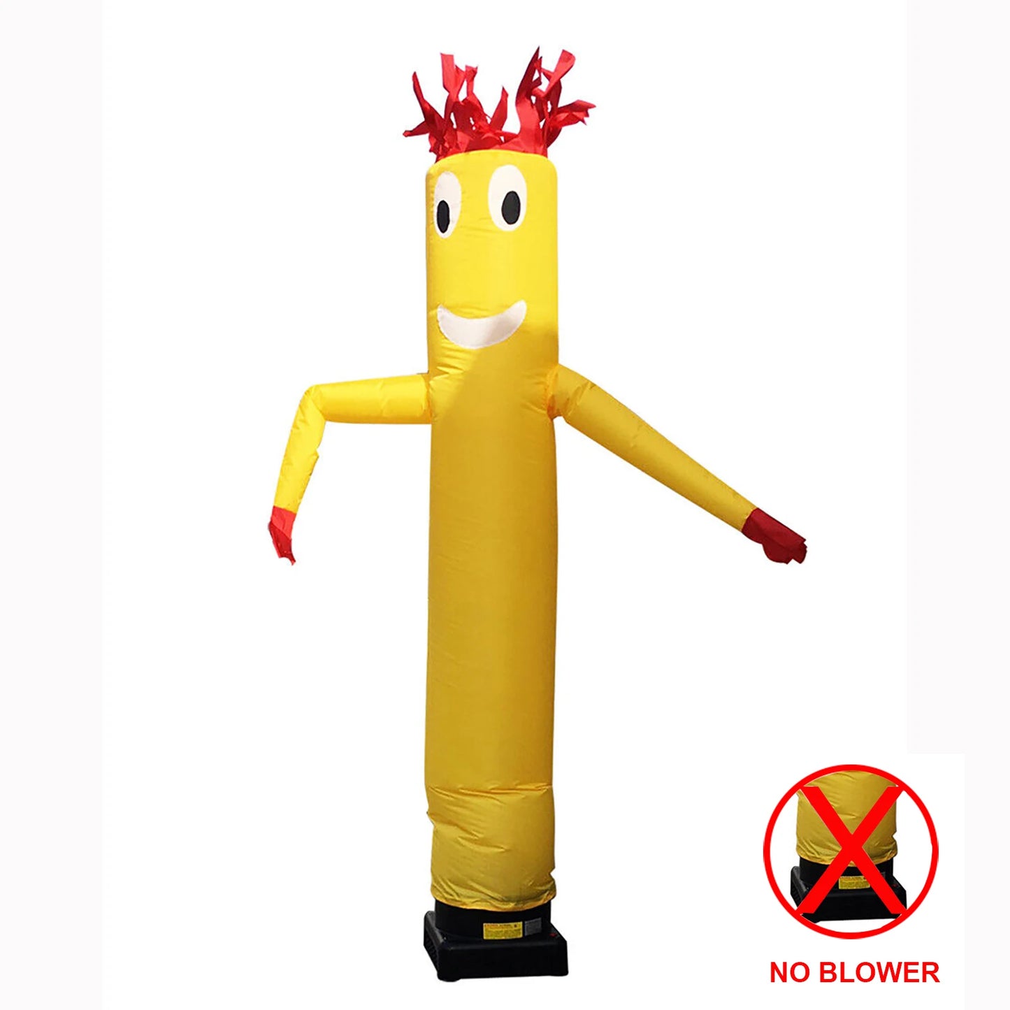 Wind Dancer Tube Man Cartoon Inflatable Dancer Air Puppet Outdoor Dancer Sky Dancing Man For Advertising Without Fan Blower