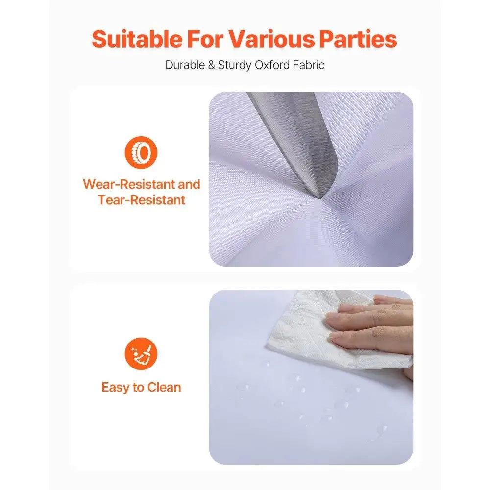 Inflatable Nightclub Event Tent 29.5x19.7x13.1ft White