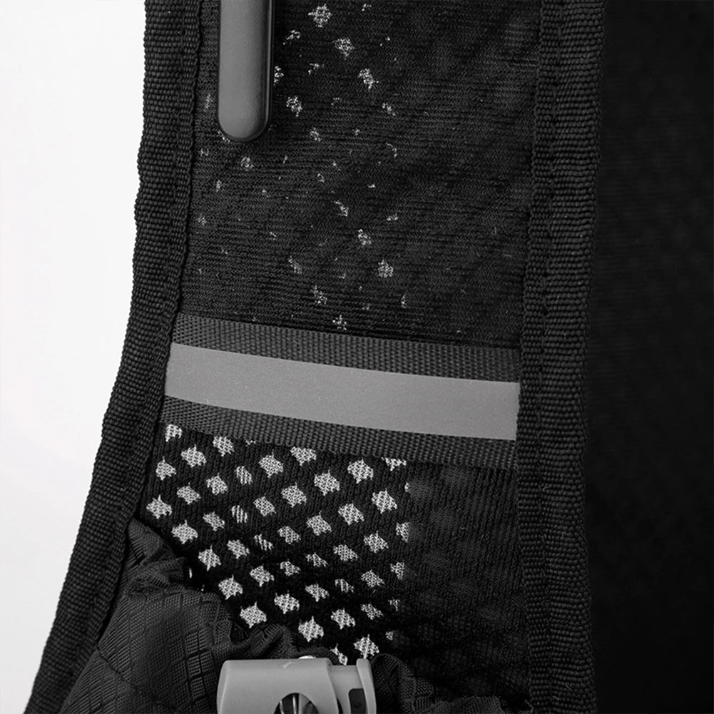 Hydration Running Vest for Men and Women Breathable Reflective Lightweight Cycling Backpack with Multiple Pockets