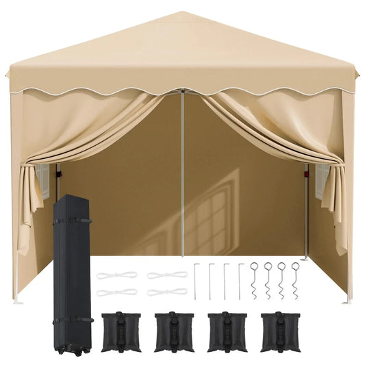 3x3m Sunshade Gazebo Portable Outdoor Rainproof Tent