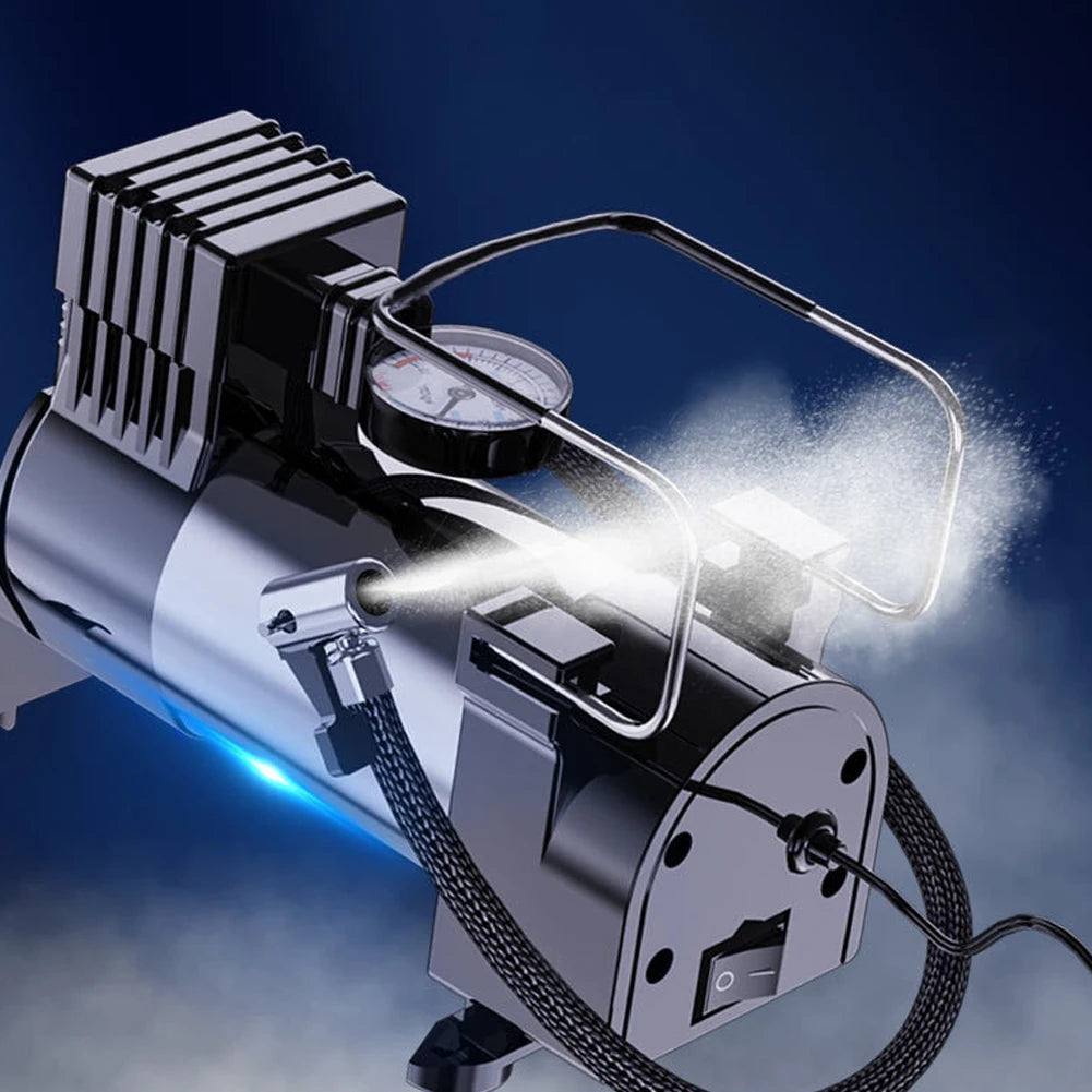 12V 150PSI Heavy Duty Portable Metal Air Compressor