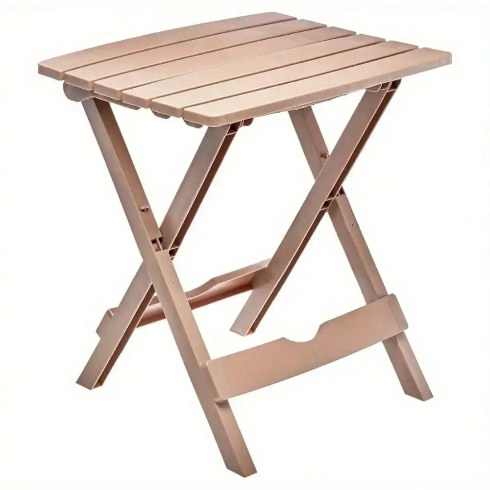 Quick Fold Compact Side Table Lightweight Foldable UV Resistant Outdoor Camping Table