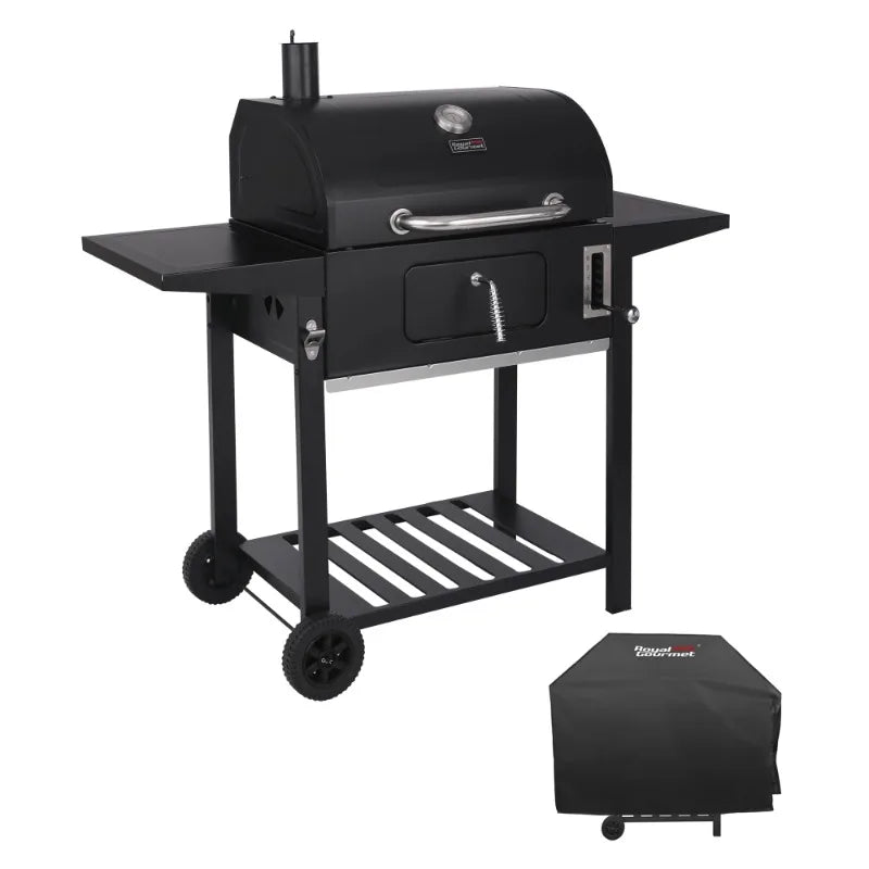 Cd1824ac 24 Inch Charcoal Grill With Cover Large Cooking Area Durable Outdoor Barbecue