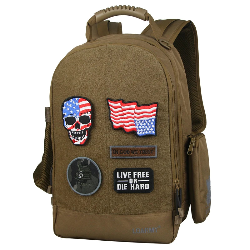 35L Outdoor Tactical Backpack Military Rucksacks Men Waterproof Multi Function Tactical Laptop Bag