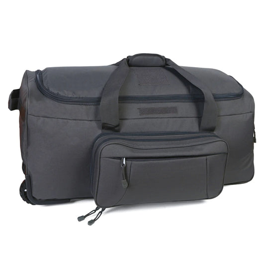 124L Large Capacity Waterproof Nylon Outdoor Camping Travel Bag Trolley Case Practical Handbag Storage Military Bag