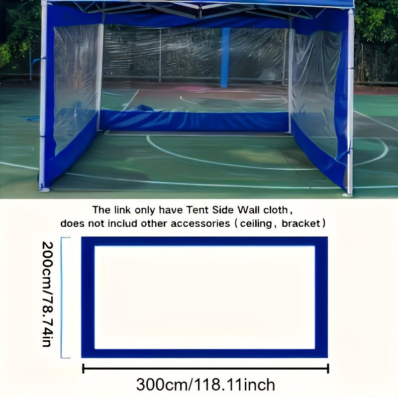 Extra Large Red Blue Outdoor Tent Canopy Foldable Windproof