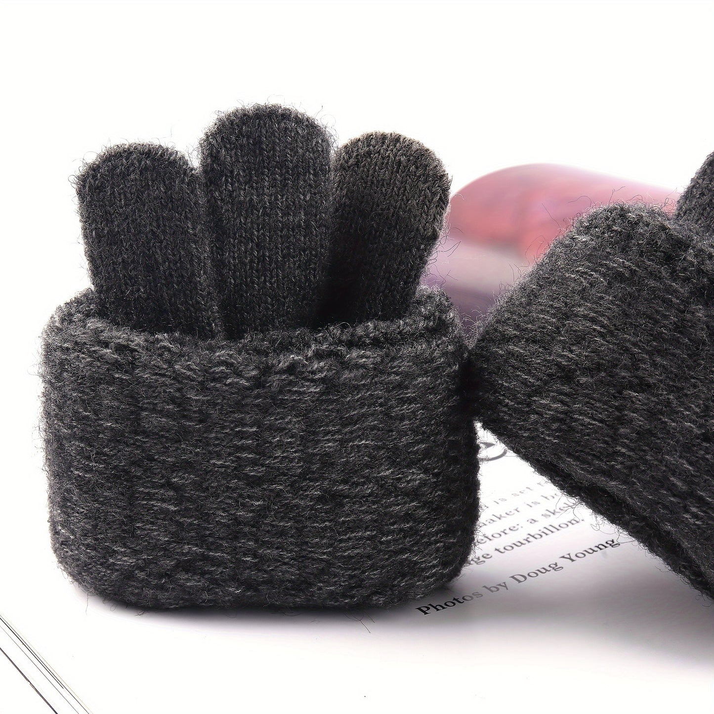 Unisex Alpaca Gloves Warm Touchscreen Compatible Winter