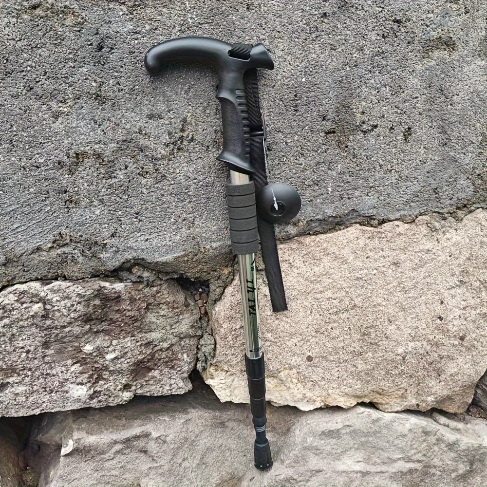 Ultra Light Adjustable Trekking Pole Ergonomic T Handle