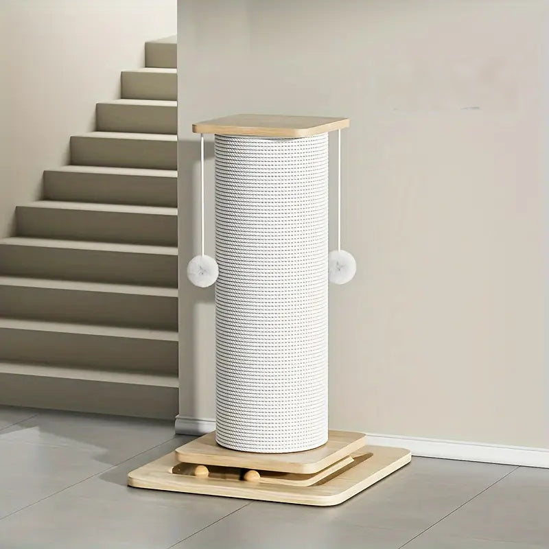 Extra Large Vertical Sisal Cat Scratching Post With Ball