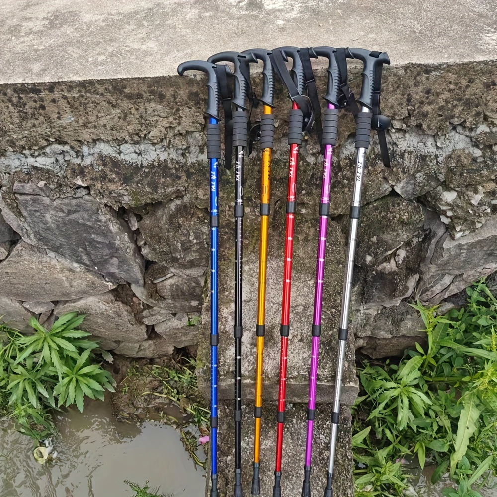 Ultra Light Trekking Pole With Ergonomic T Handle Anti Shock