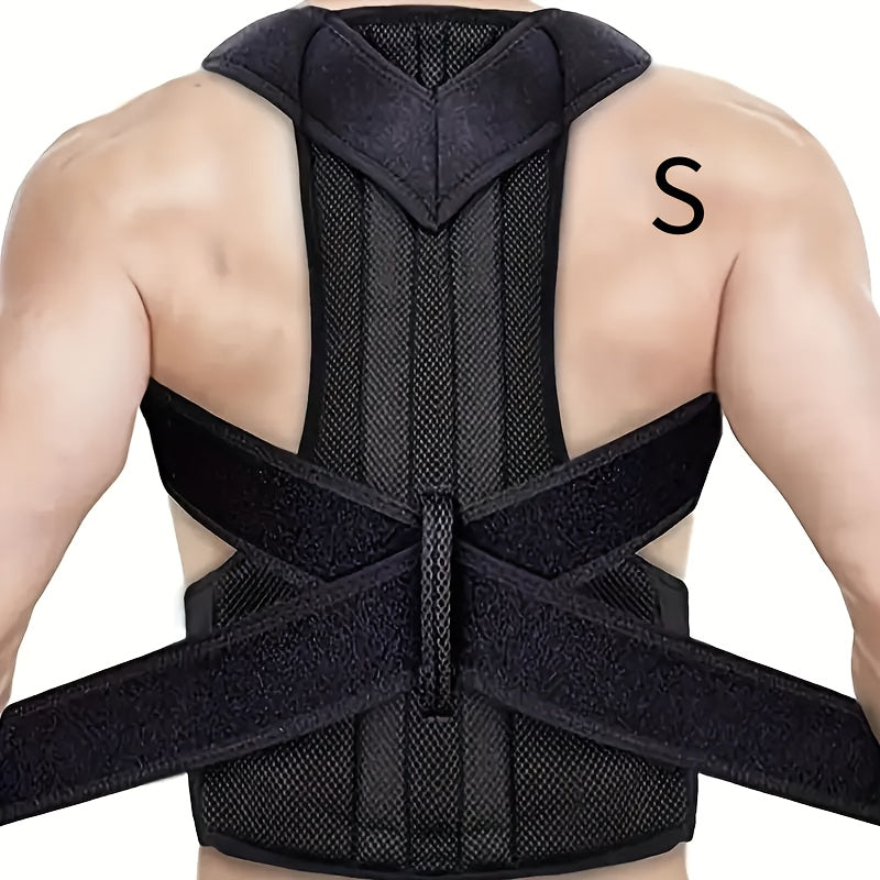 Adjustable Neoprene Back Support Brace Breathable Fitness