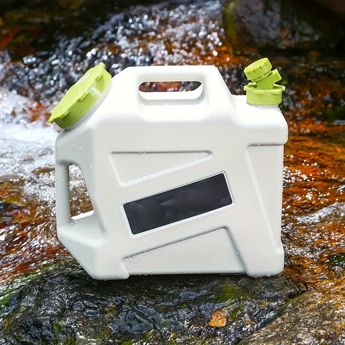 Military Green Portable Water Tank Leakproof Faucet 11L