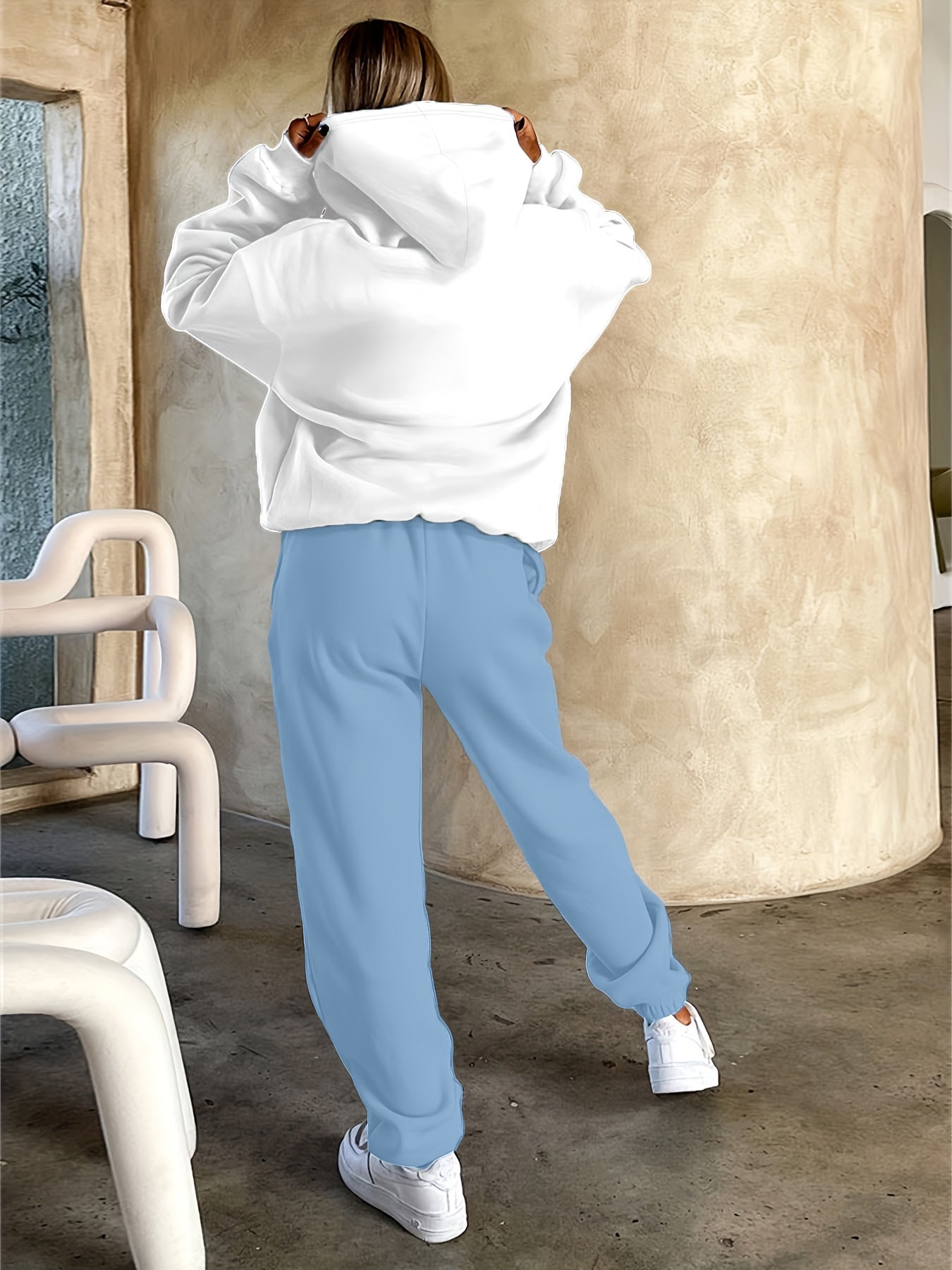 Cozy Fleece Hoodie Set For Women Premium Two Piece Outfit