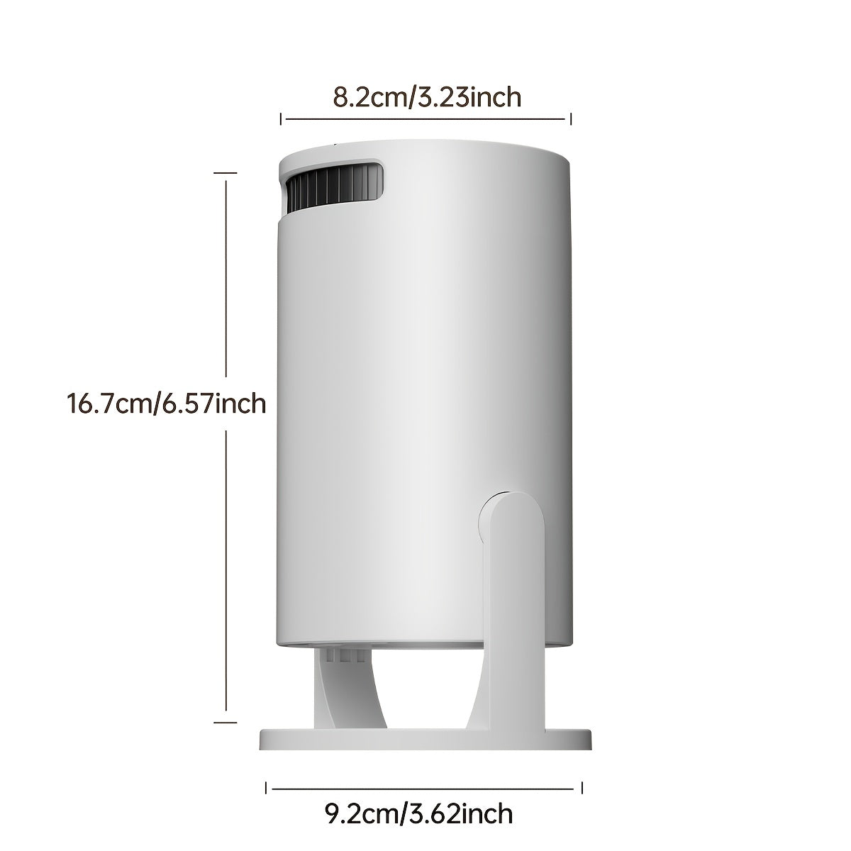 Portable 1080P Smart Projector With Built In Speaker Netflix