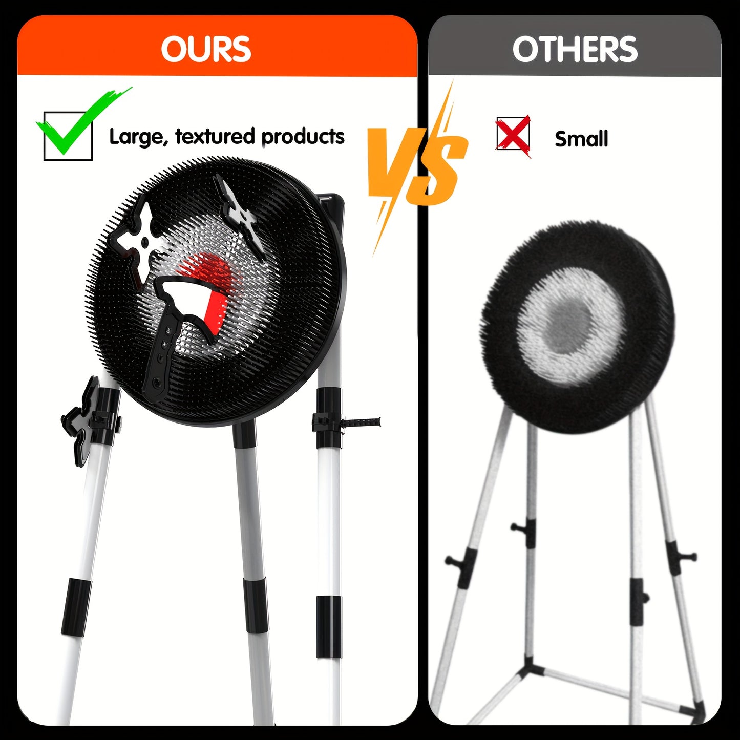 TopSpeed Darts Black Axe Throwing Set With 3 Plastic Axes