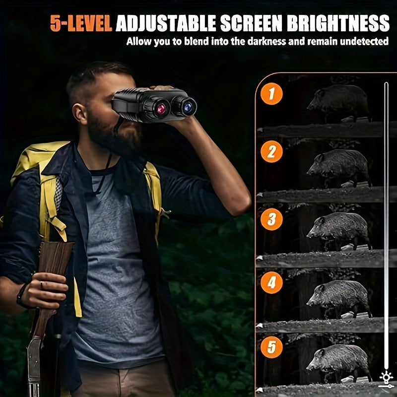 HD Night Vision Binoculars 10x Zoom Infrared for Adults
