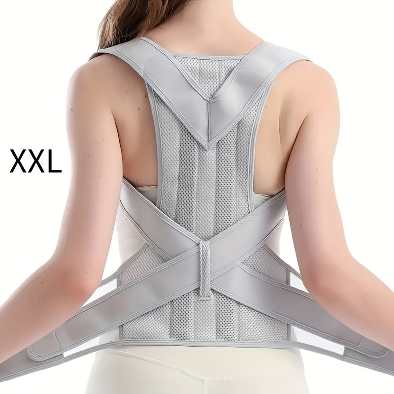 Adjustable Neoprene Back Support Brace Breathable Fitness