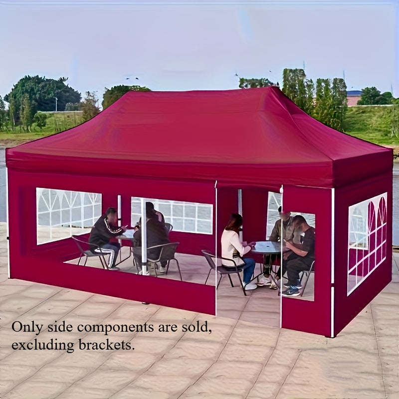 Extra Large Red Blue Outdoor Tent Canopy Foldable Windproof