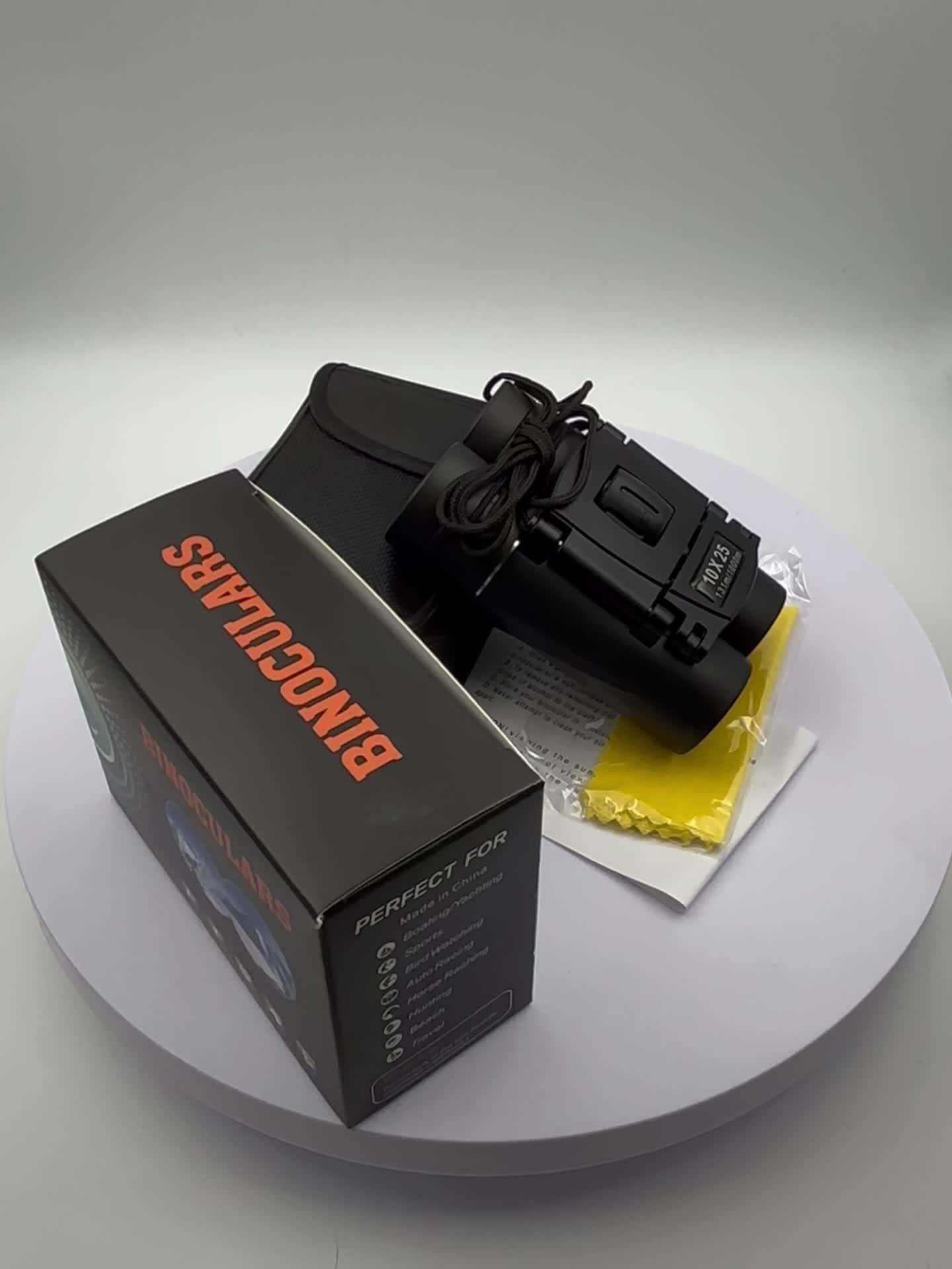 High Powered 10x25 HD Compact Binoculars For Outdoor