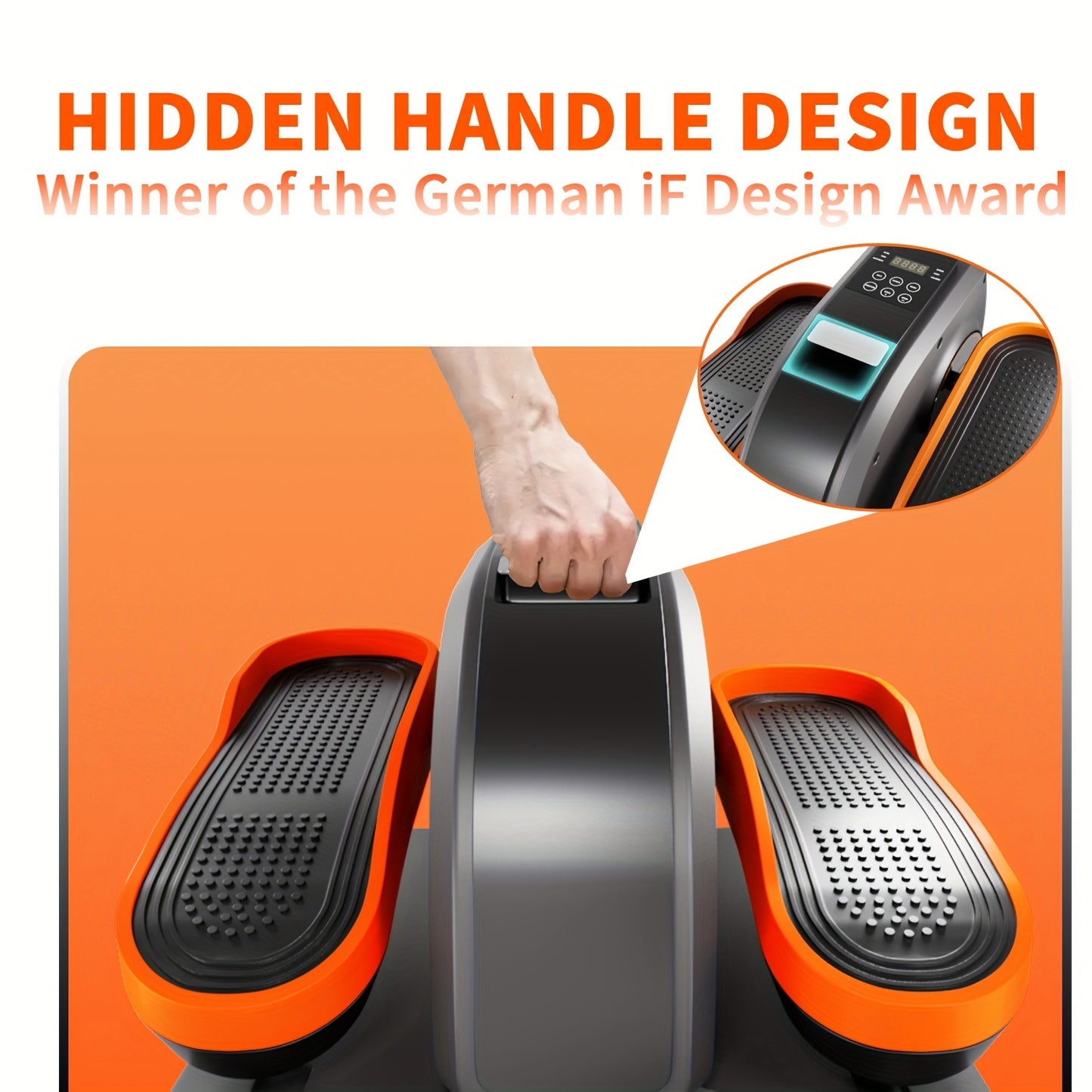 Under Desk Elliptical Trainer Seated Exerciser For Seniors