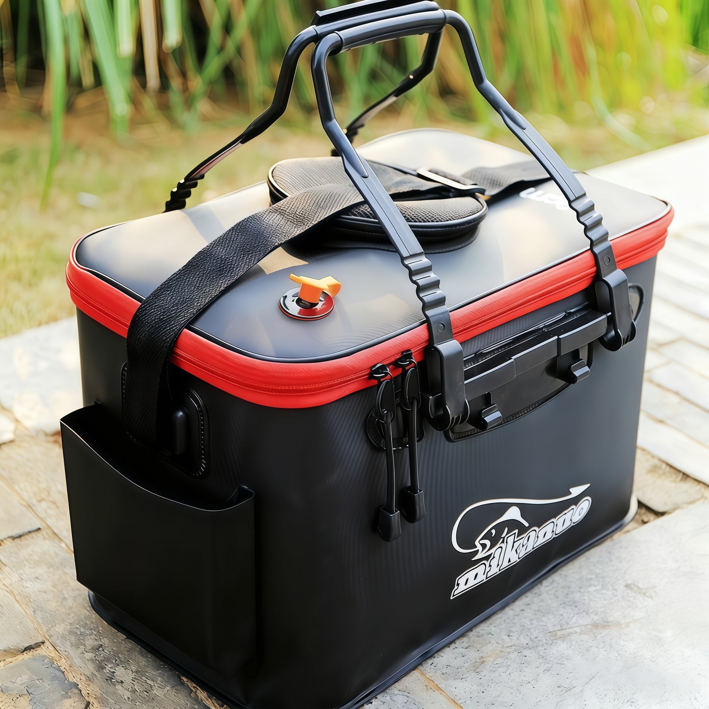 Foldable EVA Fishing Bucket Portable Live Fish Storage