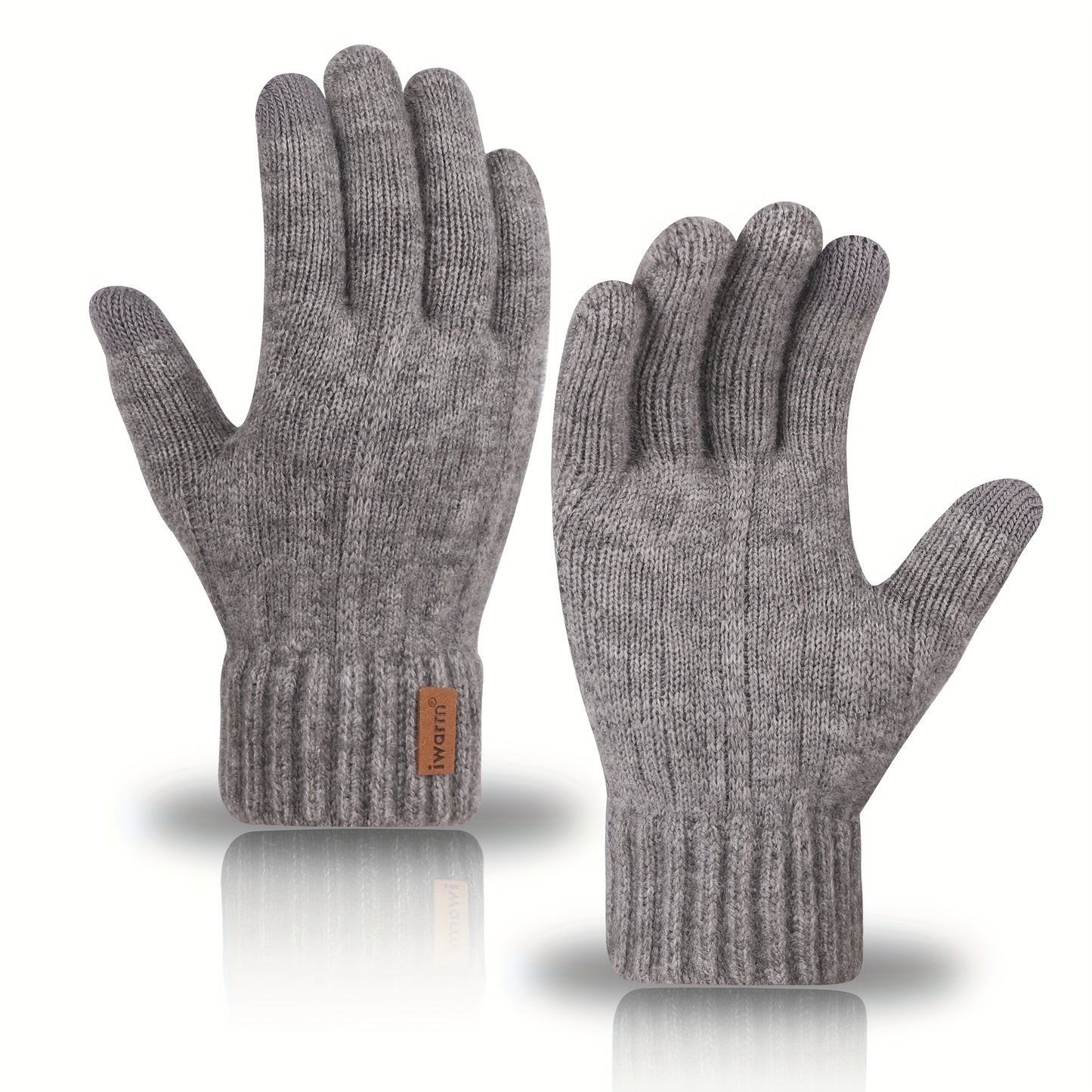 Unisex Alpaca Gloves Warm Touchscreen Compatible Winter