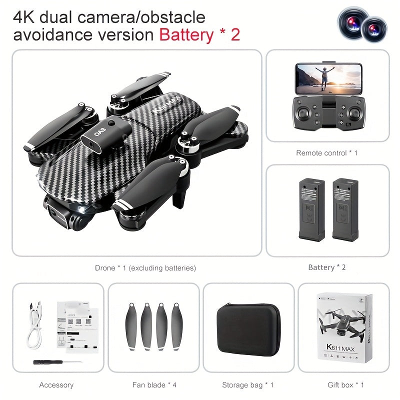 Professional Aerial Drone With 4K Camera And App Tracking